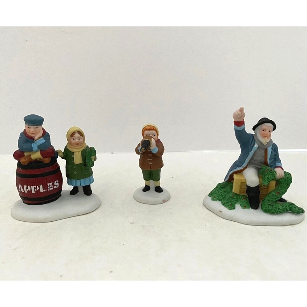 Dept 56 New England Village "The Old Man & The Sea" Set of 3